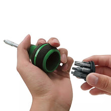 Load image into Gallery viewer, 9-In-1 High Torque Stubby Ratchet Screwdriver Set